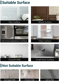 Kitchen Sticker Sheets for Shelves Oil Proof Waterproof self Adhesive Wallpaper Cupboard mats Liner roll for Kitchen Platform-thumb4