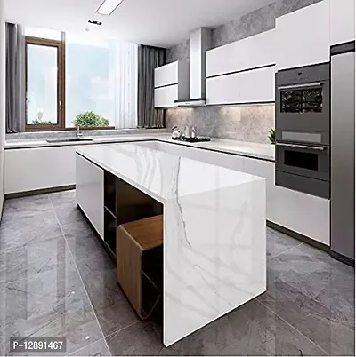 Kitchen Sticker Sheets for Shelves Oil Proof Waterproof self Adhesive Wallpaper Cupboard mats Liner roll for Kitchen Platform-thumb3