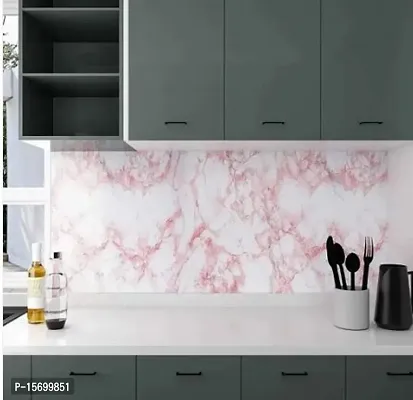 Kitchen Backsplash Wallpaper Peel and Stick Aluminum Foil Contact Paper Self Adhesive Oil-Proof Heat Resistant Wall Sticker for Countertop Drawer Liner Shelf Liner-thumb3