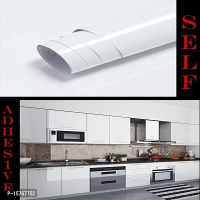 Kitchen Backsplash Wallpaper Peel and Stick Aluminum Foil Contact Paper Self Adhesive Oil-Proof Heat Resistant Wall Sticker for Countertop Drawer Liner Shelf Liner-thumb0