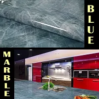 Kitchen cabinets Marble Wallpaper Oil Proof Waterproof Floor Tiles Stickers Waterproof Wall Paper for Home and Kitchen Decor-thumb2