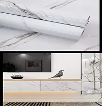 Kitchen Backsplash Wallpaper Peel and Stick Aluminum Foil Contact Paper Self Adhesive Oil-Proof Heat Resistant Wall Sticker for Countertop Drawer Liner Shelf Liner-thumb3