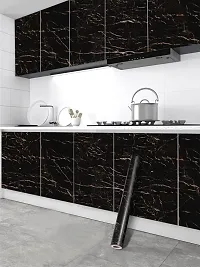 Kitchen Backsplash Wallpaper Peel and Stick Aluminum Foil Contact Paper Self Adhesive Oil-Proof Heat Resistant Wall Sticker for Countertop Drawer Liner Shelf Liner-thumb2