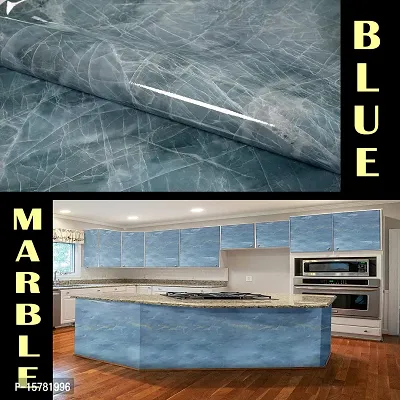 Kitchen Backsplash Wallpaper Peel and Stick Aluminum Foil Contact Paper Self Adhesive Oil-Proof Heat Resistant Wall Sticker for Countertop Drawer Liner Shelf Liner-thumb4