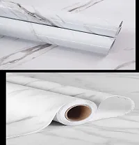 Kitchen Backsplash Wallpaper Peel and Stick Aluminum Foil Contact Paper Self Adhesive Oil-Proof Heat Resistant Wall Sticker for Countertop Drawer Liner Shelf Liner-thumb1