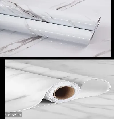 Kitchen Backsplash Wallpaper Peel and Stick Aluminum Foil Contact Paper Self Adhesive Oil-Proof Heat Resistant Wall Sticker for Countertop Drawer Liner Shelf Liner-thumb2