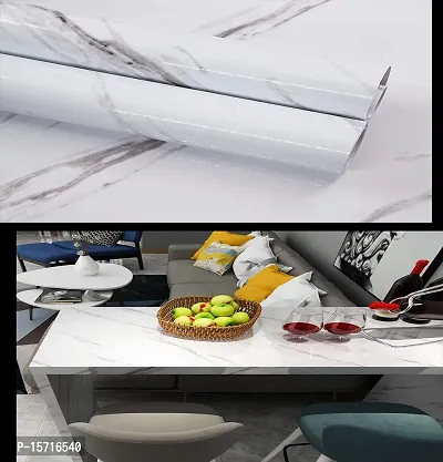 Kitchen Backsplash Wallpaper Peel and Stick Aluminum Foil Contact Paper Self Adhesive Oil-Proof Heat Resistant Wall Sticker for Countertop Drawer Liner Shelf Liner-thumb2