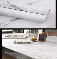 Kitchen Backsplash Wallpaper Peel and Stick Aluminum Foil Contact Paper Self Adhesive Oil-Proof Heat Resistant Wall Sticker for Countertop Drawer Liner Shelf Liner-thumb2