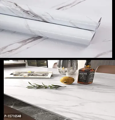 Kitchen Backsplash Wallpaper Peel and Stick Aluminum Foil Contact Paper Self Adhesive Oil-Proof Heat Resistant Wall Sticker for Countertop Drawer Liner Shelf Liner-thumb3