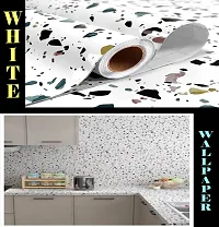 Self Adhesive Wall Stickers Oil-Proof Waterproof Peel  Stick Contact Wallpaper for Kitchen Living Room Office Table Home Decor Furniture Workshop POF:2-thumb2