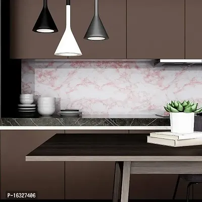 Kitchen Backsplash Wallpaper Peel and Stick Aluminum Foil Contact Paper Self Adhesive Oil-Proof Heat Resistant Wall Sticker for Countertop Drawer Liner Shelf Liner POF:2-thumb0