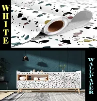 Kitchen Backsplash Wallpaper Peel and Stick Aluminum Foil Contact Paper Self Adhesive Oil-Proof Heat Resistant Wall Sticker for Countertop Drawer Liner Shelf Liner POF:2-thumb1