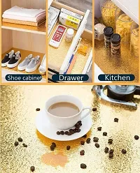 Kitchen Backsplash Wallpaper Peel and Stick Aluminum Foil Contact Paper Self Adhesive Oil-Proof Heat Resistant Wall Sticker for Countertop Drawer Liner Shelf Liner POF:2-thumb2