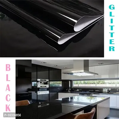 Kitchen Backsplash Wallpaper Peel and Stick Aluminum Foil Contact Paper Self Adhesive Oil-Proof Heat Resistant Wall Sticker for Countertop Drawer Liner Shelf Liner POF:2-thumb0