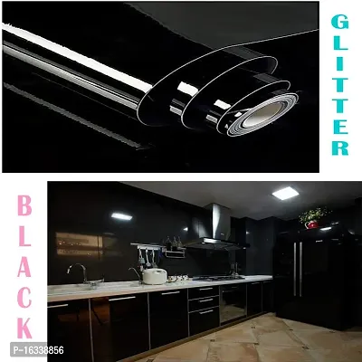 Kitchen Backsplash Wallpaper Peel and Stick Aluminum Foil Contact Paper Self Adhesive Oil-Proof Heat Resistant Wall Sticker for Countertop Drawer Liner Shelf Liner POF:2-thumb2