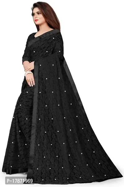 JEQUARD NET BRASSO MOTI FANCY SAREE-thumb2