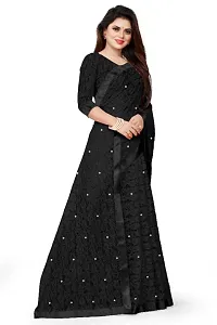 JEQUARD NET BRASSO MOTI FANCY SAREE-thumb3