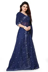 JEQUARD NET BRASSO MOTI FANCY SAREE-thumb2