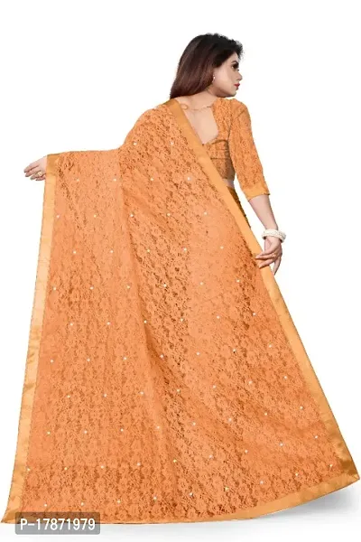 JEQUARD NET BRASSO MOTI FANCY SAREE-thumb3