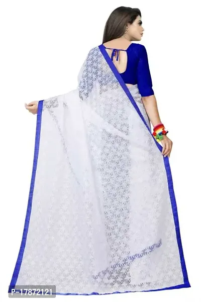 JEQUARD NET BRASSO FANCY SAREE-thumb3