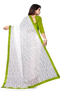 JEQUARD NET BRASSO FANCY SAREE-thumb1