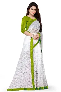 JEQUARD NET BRASSO FANCY SAREE-thumb2