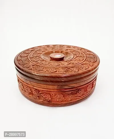 Wooden Carving Casserole