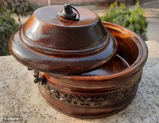 Wooden Chapati Box-thumb3