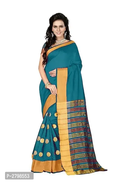 Cotton Saree With Blouse Piece