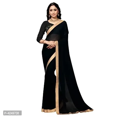 Beautiful Art Silk Saree with Blouse piece