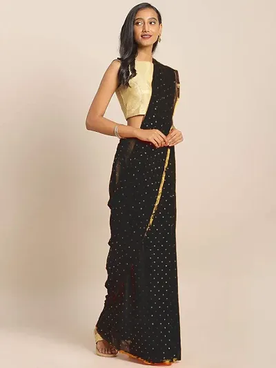 Elegant Georgette Saree with Blouse piece 