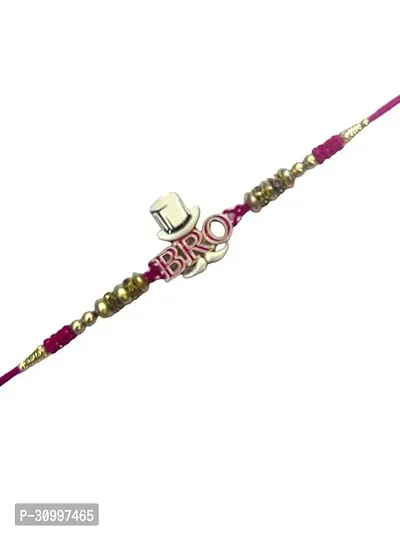 Les Bon Amis Designer Rakhi for Bhaiya and Bhabhi Exclusive Rakhee for Bhai Brother and Bhaiya Happy Raksha Bandhan Handmade by Women Artisans Love from Sister - Pack of 2 Character Lord Mahadev and Bro-thumb3