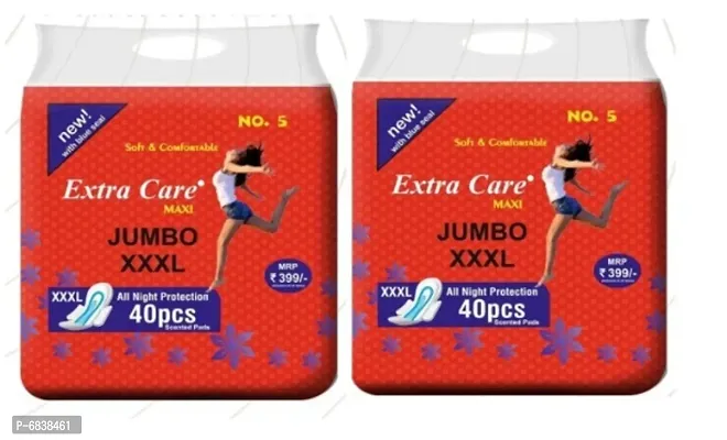 Extra Care Sanitary Pad Jumbo XXXL ( Pack of 2 )-thumb0