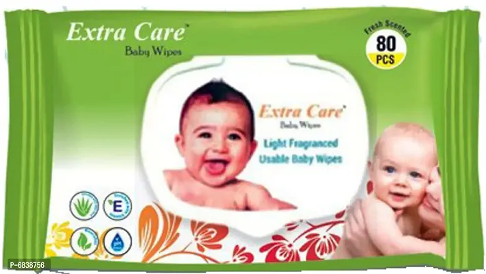 Extra Care Baby Wipes (Pack of 1)-thumb0