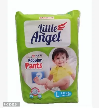 Buy Little Angel Extra Dry Baby Pants Diaper, Small (S) Size, 84 Count,  Super Absorbent Core Up to 12 Hrs. Protection, Soft Elastic Waist Grip &  Wetness Indicator, Pack of 1, Upto
