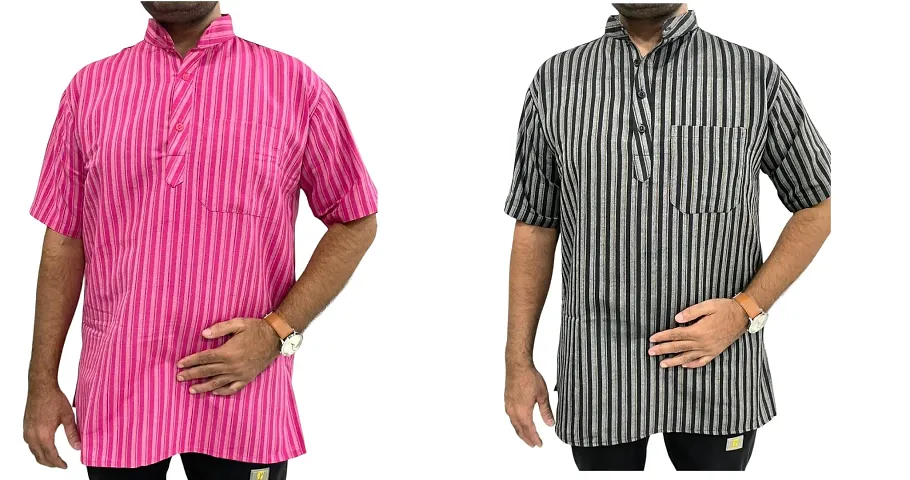 New Launched Cotton Kurtas For Men 