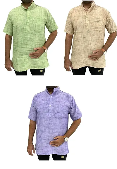 Trendy Cotton Kurtas For Men 