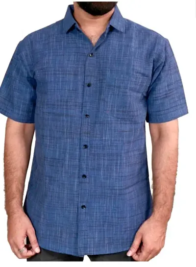 Classic Solid Casual Shirts for Men