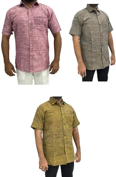 Must Have Cotton Short Sleeves Casual Shirt 