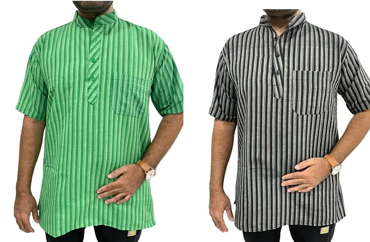 New Launched Cotton Kurtas For Men 