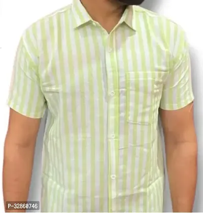 Stylish Multicoloured Cotton Casual Shirt For Men