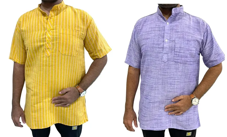 Hot Selling Cotton Kurtas For Men 