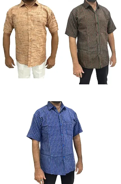 Must Have Cotton Short Sleeves Casual Shirt 