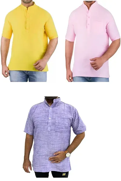 Trendy Cotton Kurtas For Men 