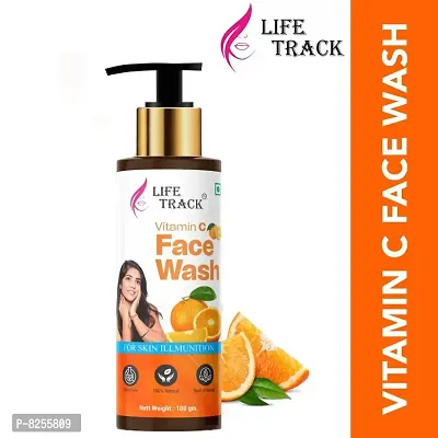 Lifetrack vitamin c Face Wash - Face Wash For Women  Men - Natural Beauty Products - Natural Extract Of Chandan And Turmeric-thumb2