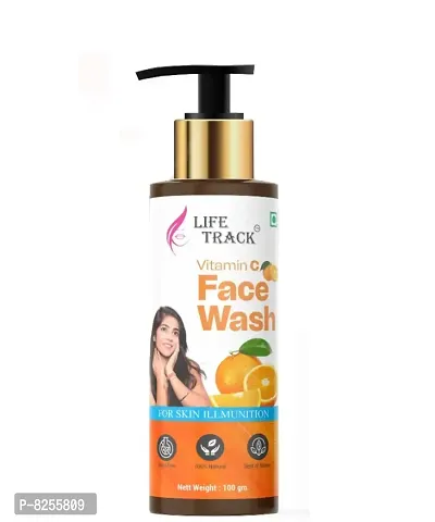 Lifetrack vitamin c Face Wash - Face Wash For Women  Men - Natural Beauty Products - Natural Extract Of Chandan And Turmeric-thumb3