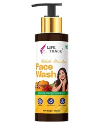 Lifetrack Haldi Chandan Face Wash - Face Wash For Women  Men - Natural Beauty Products - Natural Extract Of Chandan And Turmeric-thumb2