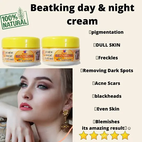 Beatking Day And Night Cream And Facewash Combo
