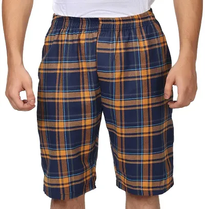 GLOWBODY Men Long Bermuda Shorts