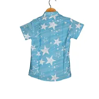 Stylish Multicoloured Cotton Printed Shirt For Boys-thumb1